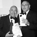 Hoss being awarded Family Portrait Photographer of the Year 2010