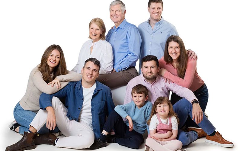 Welcome Back the Timmis Family 1 Welcome Back the Timmis Family three generation portrait